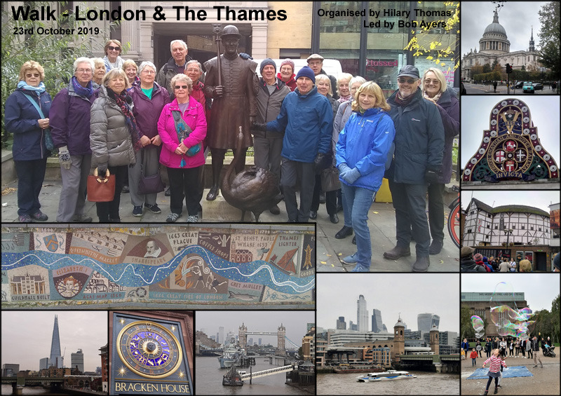 Walk - London & The Thames - 23rd October 2019